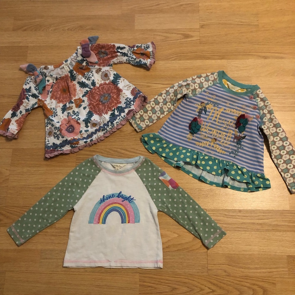 “Matilda Jane” top bundle size 2 (Read Description)